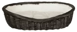 Trixie Hundekorb Aus Weide Mit Futter Und Kissen - 60 Cm
