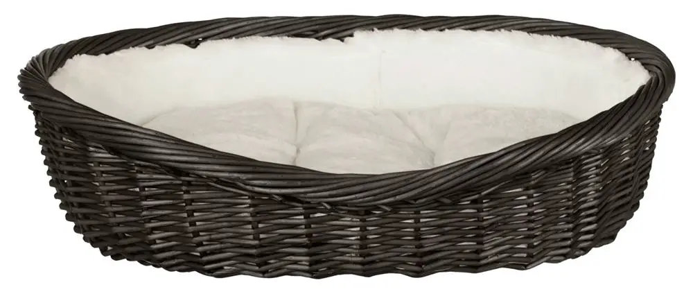 Trixie Hundekorb Aus Weide Mit Futter Und Kissen - 60 Cm 3 Trixie Hundekorb Aus Weide Mit Futter Und Kissen - 60 Cm