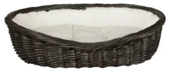 Trixie Hundekorb Aus Weide Mit Futter Und Kissen - 70 Cm