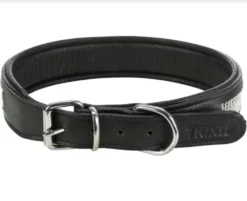 Trixie Aktiv Echtleder-Hundehalsband Mit Strasssteinen Für Große Hunde -Megapetshop Verkaufsladen Trixie Active hundehalsbaand i aegte laeder med rhinsten sort 1 p