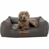 Trixie Hundebett Quadratisch BE NORDIC Dunkelgrau 1 Trixie Hundebett Quadratisch BE NORDIC Dunkelgrau -Megapetshop Verkaufsladen Trixie Hundeseng firkantet BE NORDIC Moerkegraa. p