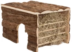 Trixie Natural Living Ila Haus Mit Heuraufe 40 X 25 X 29 Cm Für Meerschweinchen Und Zwergkaninchen