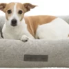 Trixie Hundebett Noah Vital Hellgrau -Megapetshop Verkaufsladen Trixie Ortopaedisk hundesenge Noah lysegraa p