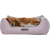 Trixie Hundebett Lona Rosa - Grau - Verschiedene Größen -Megapetshop Verkaufsladen Trixie hundeseng Lona rose graa p