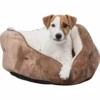 Trixie Katzen- Und Hundebett Othello Braun - Beige -Megapetshop Verkaufsladen Trixie rund katte og hundeseng Othello brun og beige p