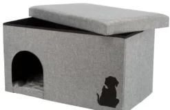 Trixie Höhle Kimy Für Hunde Und Katzen 72 X 40 X 40 Cm Hellgrau -Megapetshop Verkaufsladen Trixie20hyggehule20Kimy20til20hunde20og20katte207220x204020x204020cm20LysegrC3A5 p