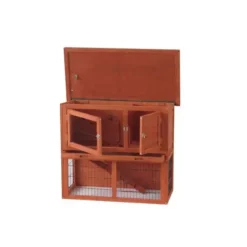 Outdoor-Kaninchenkäfig Janne Mit Weide 92 X 45 X 80 Cm -Megapetshop Verkaufsladen Udendoers Kaninbur Janne med graesningsgaard 1 p