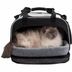 Trixie Valery Transporttasche 29 X 31 X 49 Cm Schwarz Und Grau