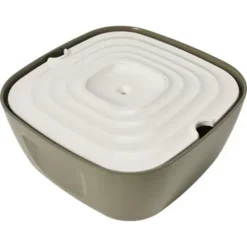 Savic Volcano Trinkbrunnen Warm Grau - Weiß