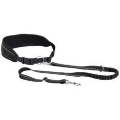 Trixie Gürtel Mit Hundeleine - Gürtel Taillenumfang 75 Bis 120 Cm -Megapetshop Verkaufsladen Waist Belt with Leash black 4011905127675 p