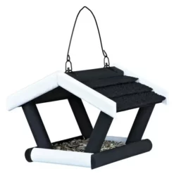 Trixie Hängendes Vogelfutterhaus 17 X 19 X 14 Cm Schwarz Und Weiß -Megapetshop Verkaufsladen hu 33925 p