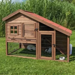 Trixie Kaninchenkäfig Natura Mit Auslauf - 151 X 107 X 80 Cm